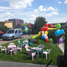 kids corner, coltul copiilor, inchiriere tobogane, inchiriere jucarii si accesorii de petrecere