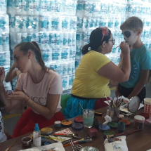 animatori pentru copii, face paintig la evenimente, picturi pe fata pentru copii