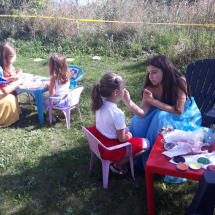 animatori pentru copii, face paintig la evenimente, picturi pe fata pentru copii, evenimente si petreceri pentru copii in gradina